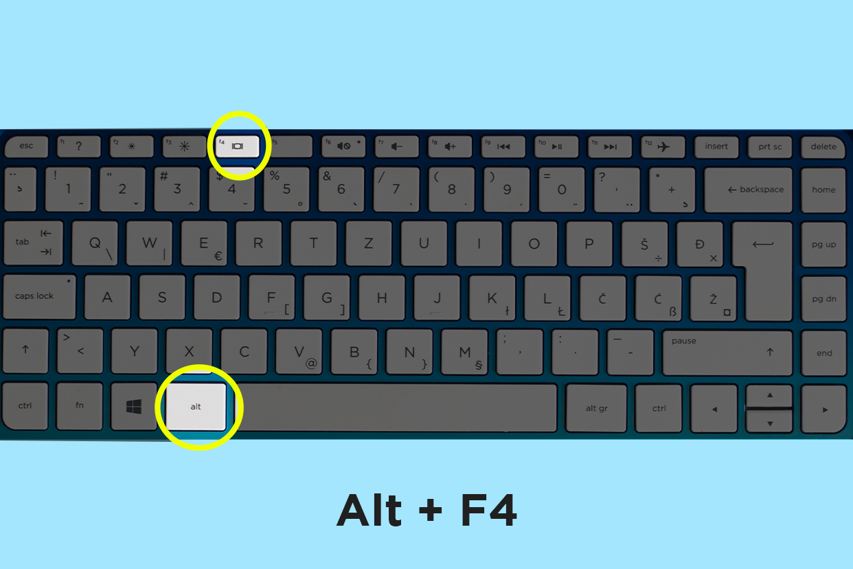 How to shut down a laptop with a keyboard? Croma Unboxed